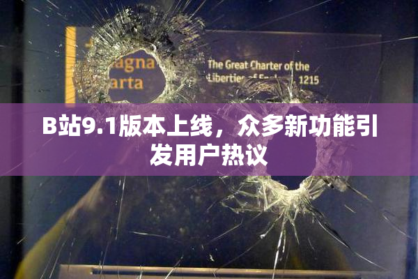 B站9.1版本上线，众多新功能引发用户热议
