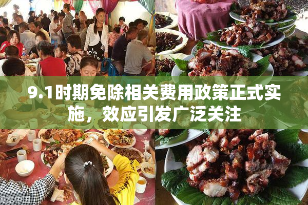 9.1时期免除相关费用政策正式实施，效应引发广泛关注