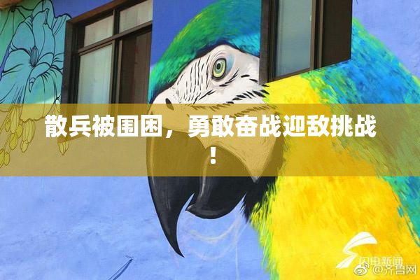 散兵被围困，勇敢奋战迎敌挑战！