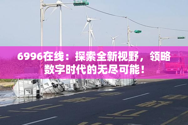 6996在线：探索全新视野，领略数字时代的无尽可能！