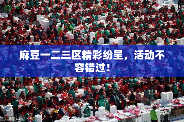 麻豆一二三区精彩纷呈，活动不容错过！