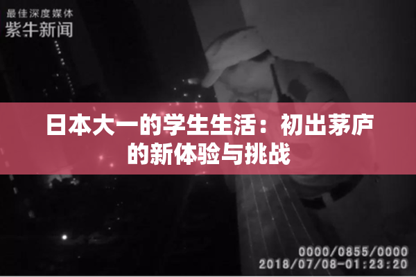 日本大一的学生生活：初出茅庐的新体验与挑战