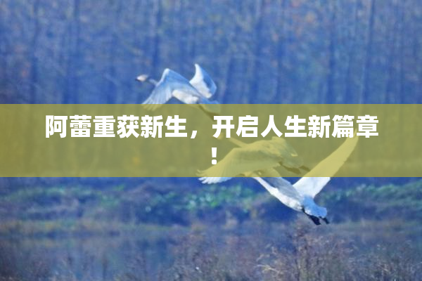 阿蕾重获新生，开启人生新篇章！