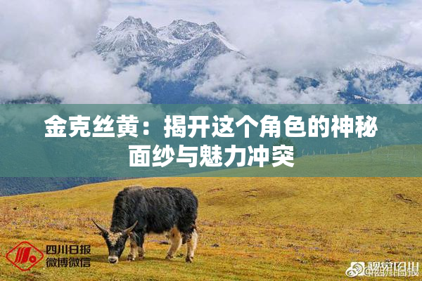 金克丝黄：揭开这个角色的神秘面纱与魅力冲突