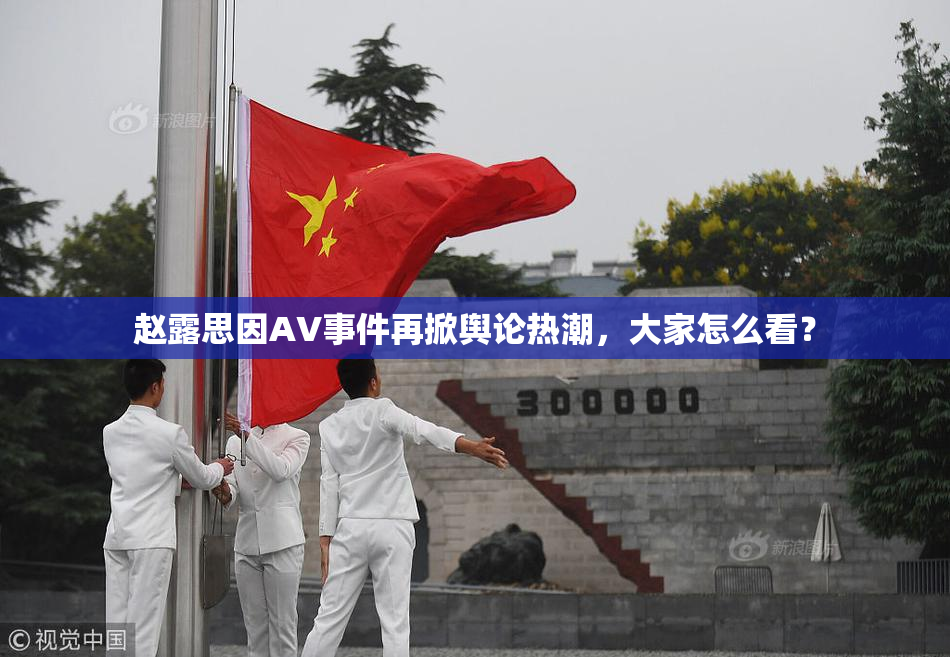 赵露思因AV事件再掀舆论热潮，大家怎么看？