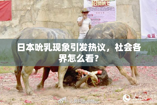 日本吮乳现象引发热议，社会各界怎么看？