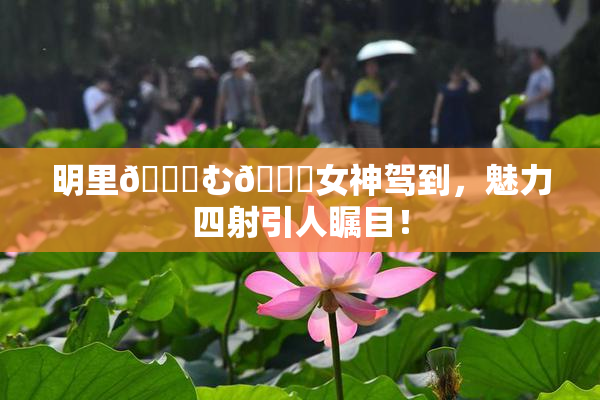明里😚む🍍女神驾到，魅力四射引人瞩目！