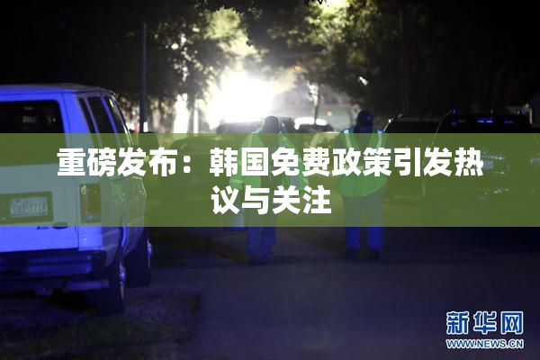 重磅发布：韩国免费政策引发热议与关注
