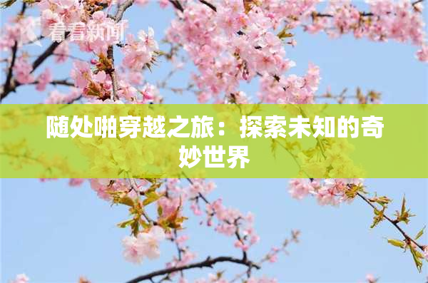 随处啪穿越之旅：探索未知的奇妙世界