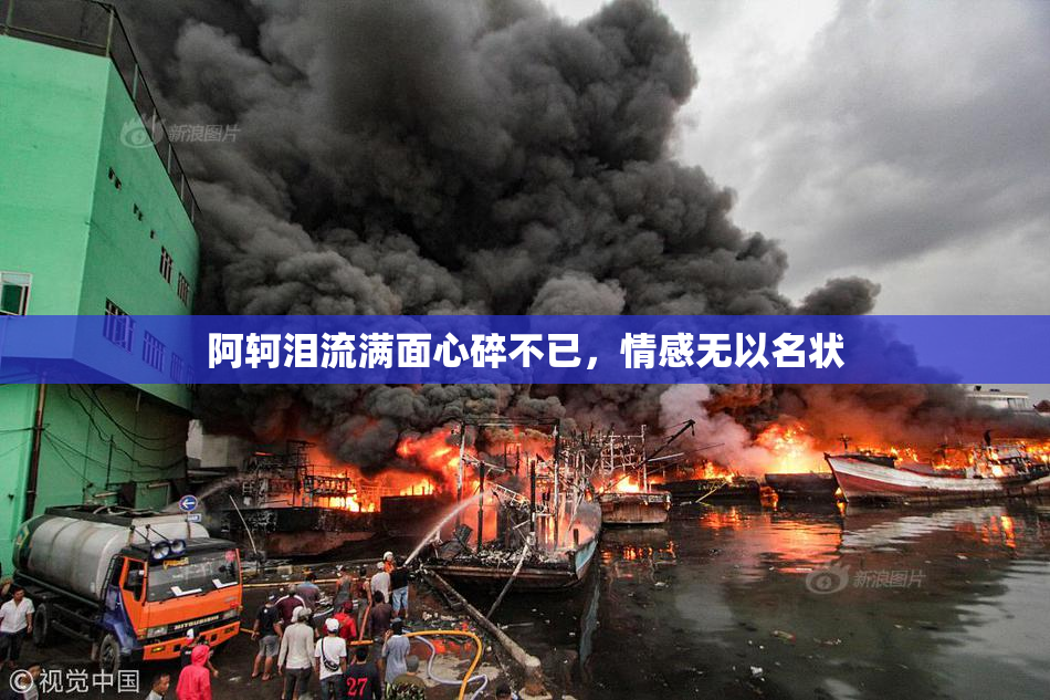 阿轲泪流满面心碎不已，情感无以名状
