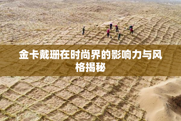 金卡戴珊在时尚界的影响力与风格揭秘
