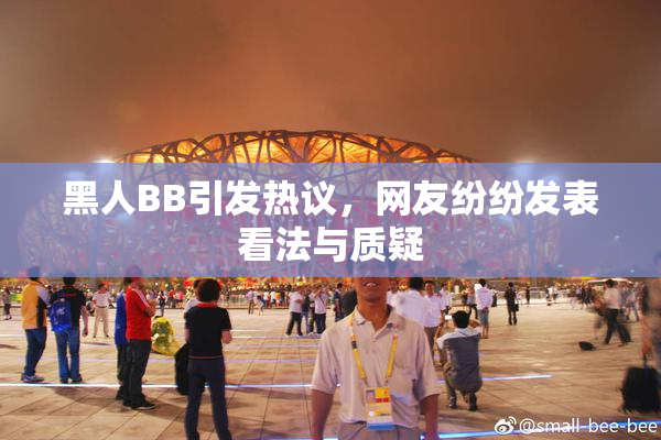 黑人BB引发热议，网友纷纷发表看法与质疑