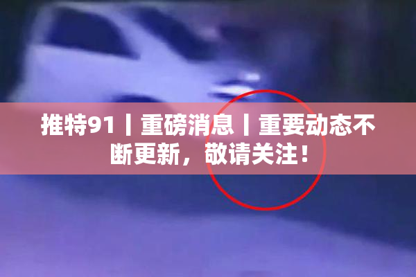 推特91丨重磅消息丨重要动态不断更新，敬请关注！