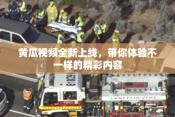 黄瓜视频全新上线，带你体验不一样的精彩内容