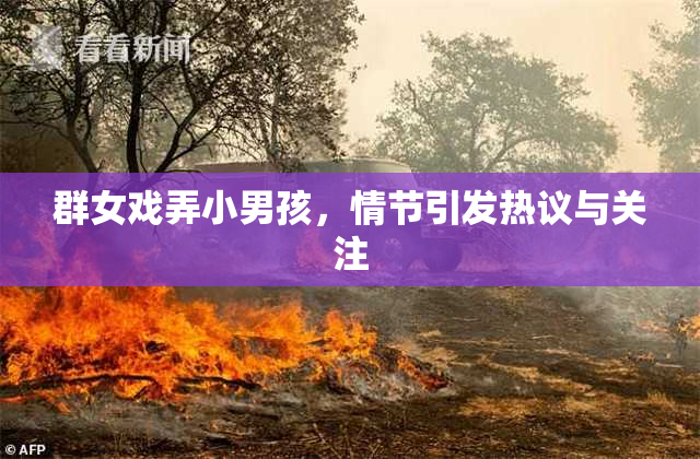 群女戏弄小男孩，情节引发热议与关注