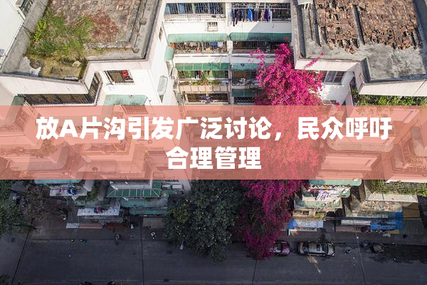 放A片沟引发广泛讨论，民众呼吁合理管理