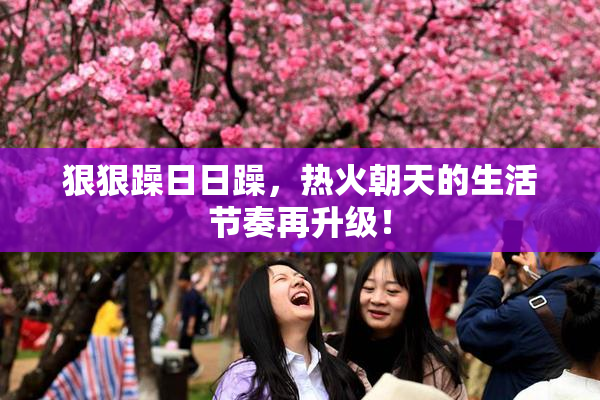 狠狠躁日日躁，热火朝天的生活节奏再升级！