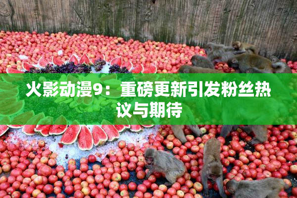 火影动漫9：重磅更新引发粉丝热议与期待