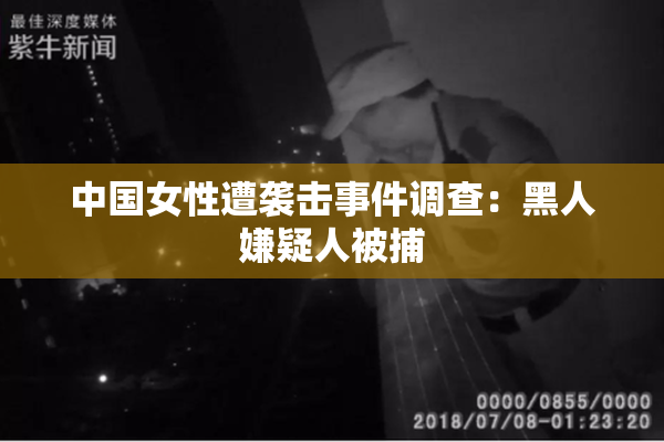 中国女性遭袭击事件调查：黑人嫌疑人被捕