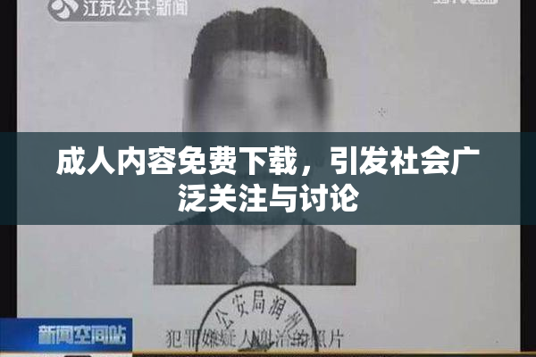 成人内容免费下载，引发社会广泛关注与讨论