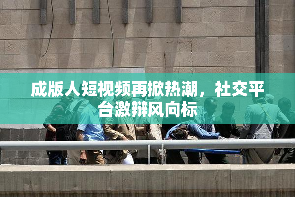 成版人短视频再掀热潮，社交平台激辩风向标