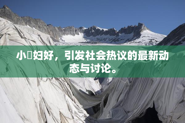小婬妇好，引发社会热议的最新动态与讨论。