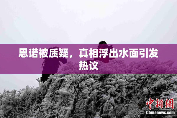 思诺被质疑，真相浮出水面引发热议