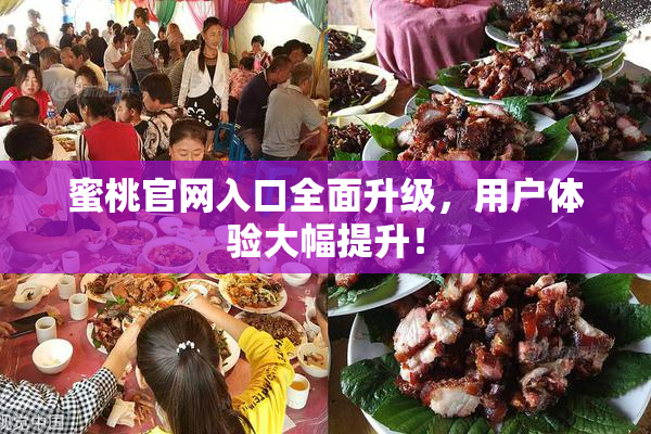 蜜桃官网入口全面升级，用户体验大幅提升！