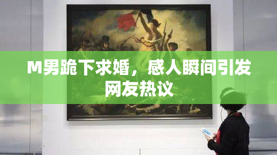 M男跪下求婚，感人瞬间引发网友热议