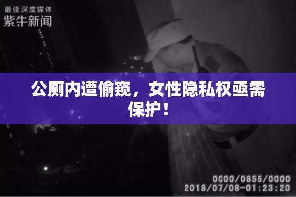 公厕内遭偷窥，女性隐私权亟需保护！