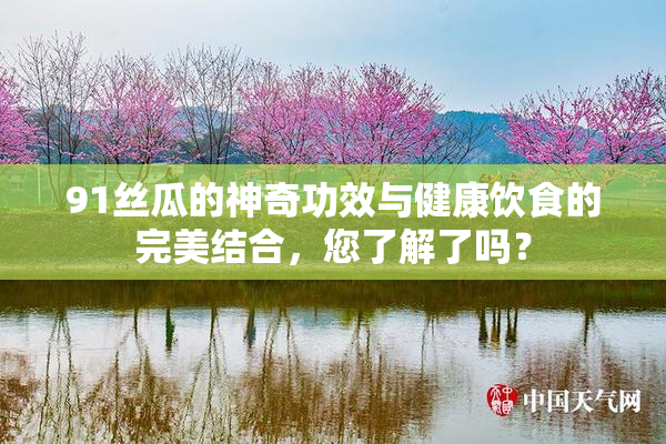 91丝瓜的神奇功效与健康饮食的完美结合，您了解了吗？