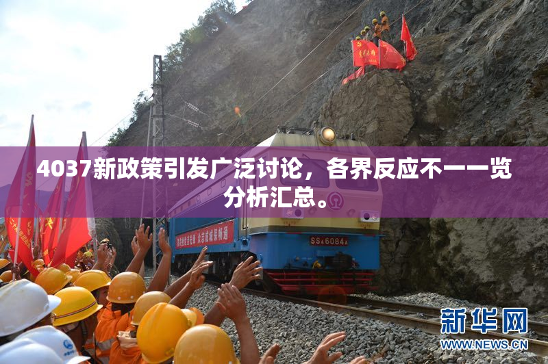 4037新政策引发广泛讨论，各界反应不一一览分析汇总。