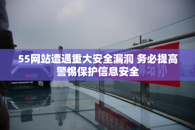 55网站遭遇重大安全漏洞 务必提高警惕保护信息安全