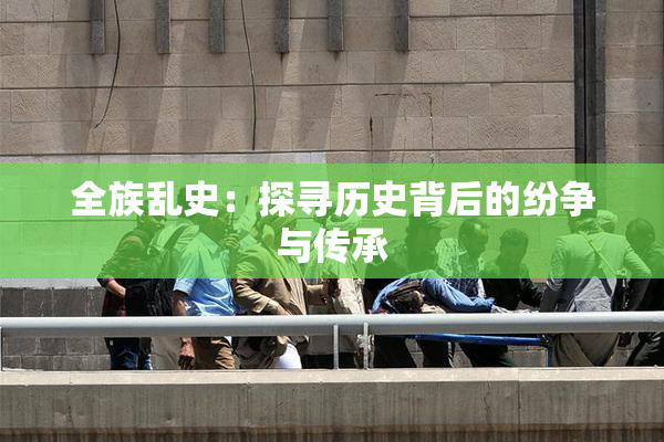 全族乱史：探寻历史背后的纷争与传承