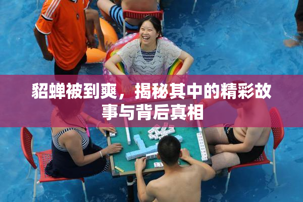 貂蝉被到爽，揭秘其中的精彩故事与背后真相