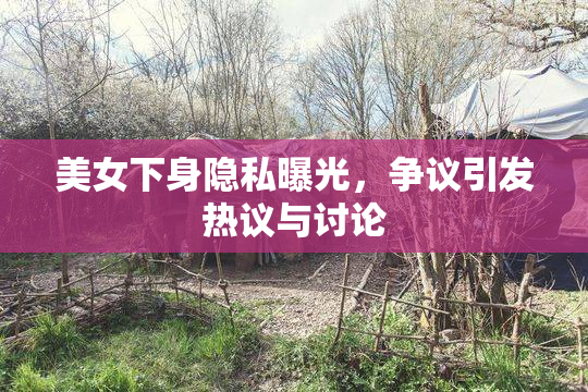 美女下身隐私曝光，争议引发热议与讨论