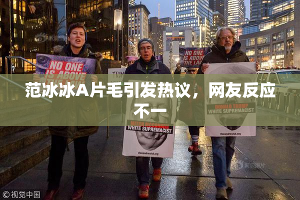 范冰冰A片毛引发热议，网友反应不一