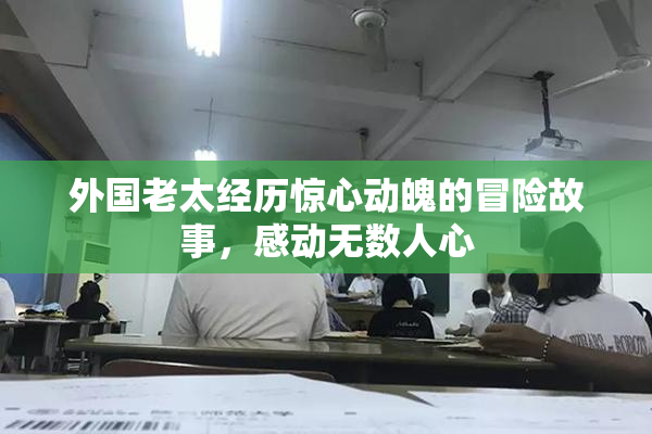 外国老太经历惊心动魄的冒险故事，感动无数人心
