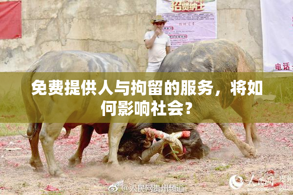 免费提供人与拘留的服务，将如何影响社会？