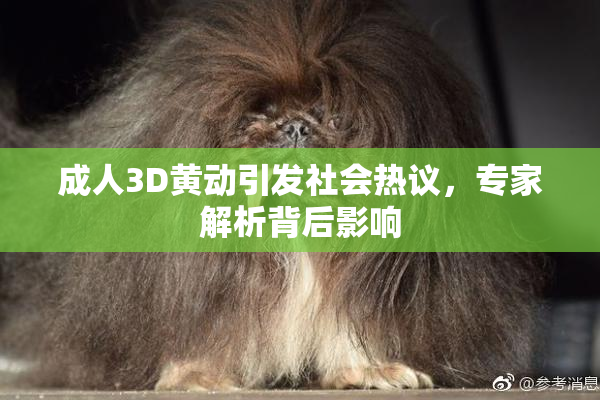成人3D黄动引发社会热议，专家解析背后影响