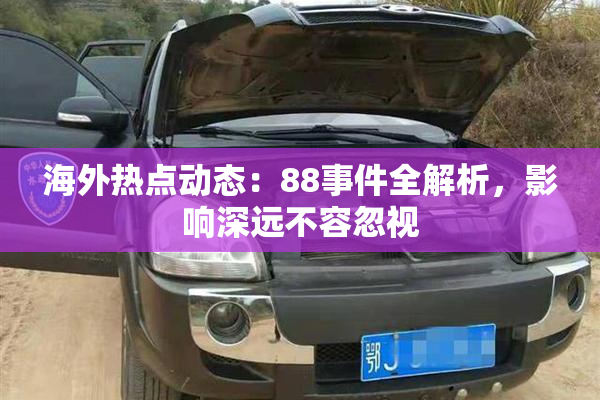 海外热点动态：88事件全解析，影响深远不容忽视