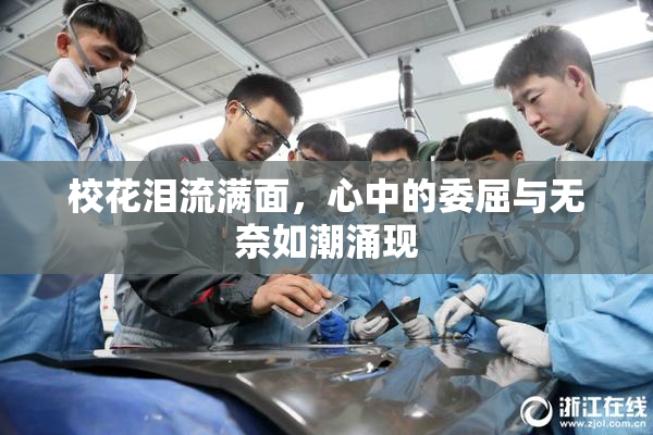 校花泪流满面，心中的委屈与无奈如潮涌现