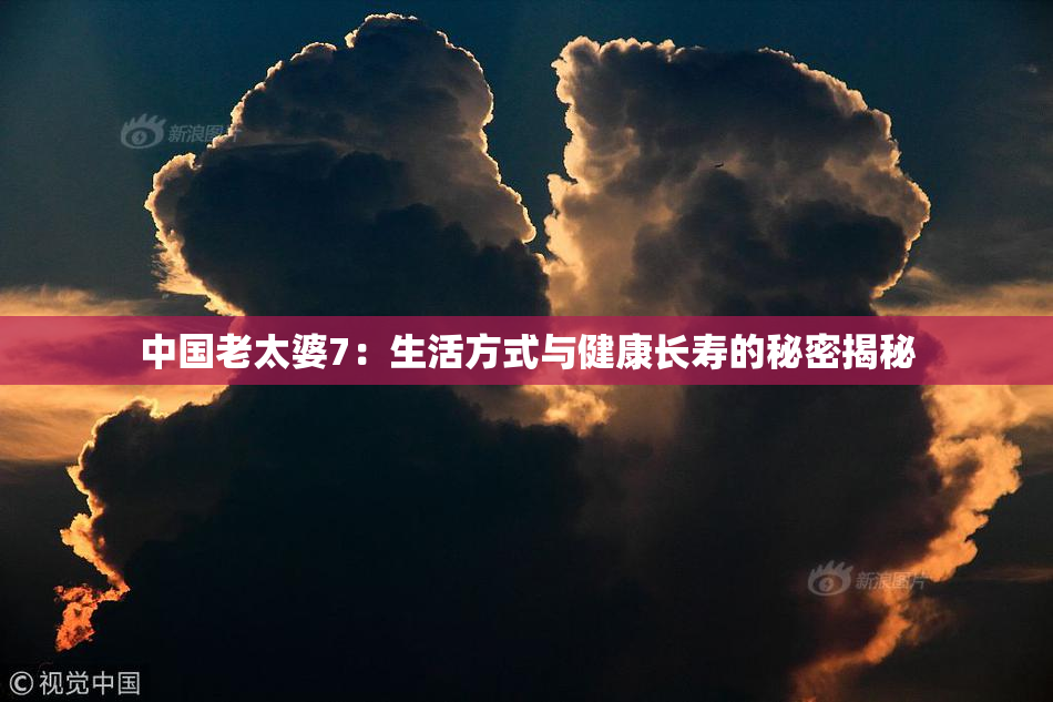中国老太婆7：生活方式与健康长寿的秘密揭秘