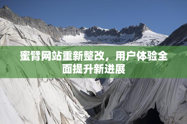 蜜臂网站重新整改，用户体验全面提升新进展