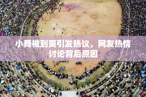小舞被到爽引发热议，网友热情讨论背后原因