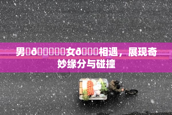 男‌🍌❌‌女🍑相遇，展现奇妙缘分与碰撞