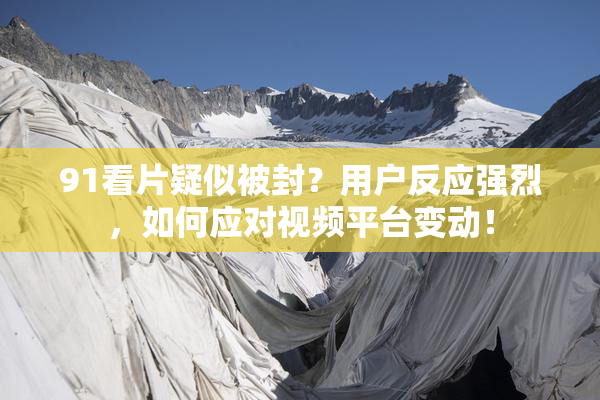 91看片疑似被封？用户反应强烈，如何应对视频平台变动！