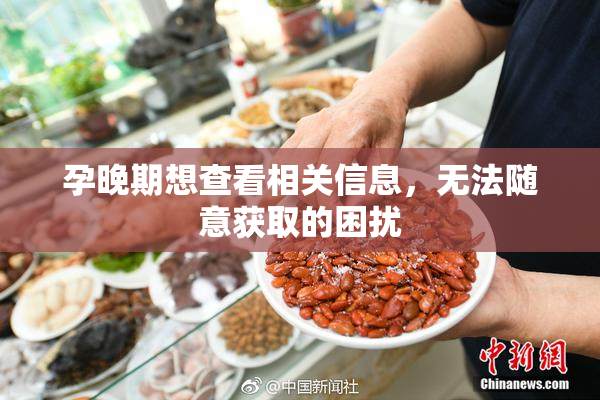 孕晚期想查看相关信息，无法随意获取的困扰
