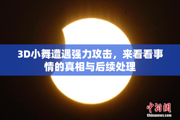 3D小舞遭遇强力攻击，来看看事情的真相与后续处理
