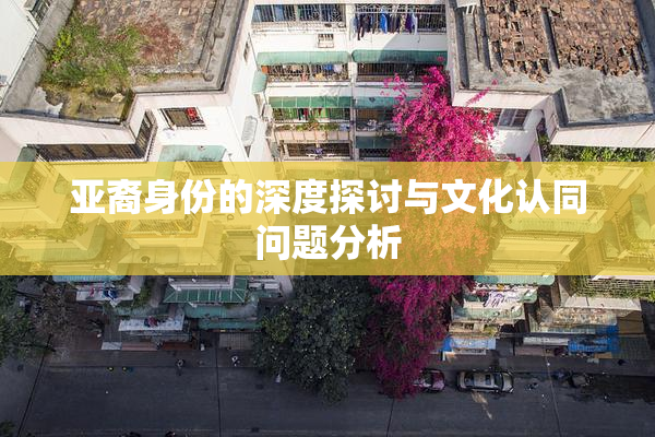 亚裔身份的深度探讨与文化认同问题分析